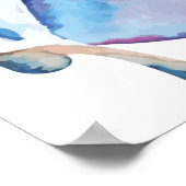 Poster Aquarelle Papillon Voici une citation de femmes fo (Coin)