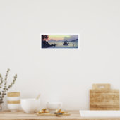 Poster Aquarelle paysagère "Tillamook Bend" (Cuisine)