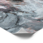 Poster Aquarelle peinte Grand Danse face (Coin)