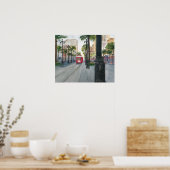 Poster Aquarelle Peinture de chariot à la Nouvelle-Orléan (Cuisine)