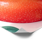 Poster Aquarelle Peinture de Fruit Assorti II (Coin)