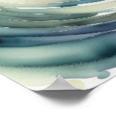 Poster Aquarelle Peinture de Koi Fish III (Coin)