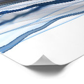 Poster aquarelle peinture design ajouter une citation mur (Coin)