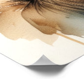 Poster Aquarelle Peinture orignal 5:4 (Coin)