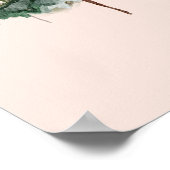 Poster Aquarelle Pine Forêt et montagne Esthétique (Coin)