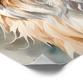 Poster Aquarelle Portrait Pose Sweet Shih Tzu Chien (Coin)