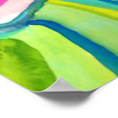 Poster Aquarelle Rainbow Canyon (Coin)