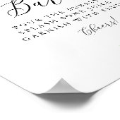 Poster Aquarelle rose Ranunculus Fleurs Mimosa Bar (Coin)