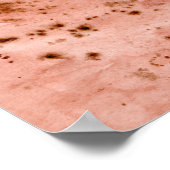 Poster Aquarelle Sables abstraits paysage désertique Mode (Coin)