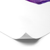 Poster Aquarelle Sauvez les abeilles (Coin)