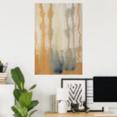 Poster Aquarelle Sienna Wilds Abstraite (Bureau à domicile)