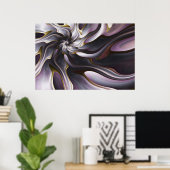 Poster Aquarelle soie (Bureau à domicile)