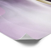 Poster Aquarelle soie (Coin)