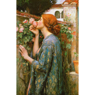 Poster Aquarelle Soul du Rose Pre-Raphaelite CC1003