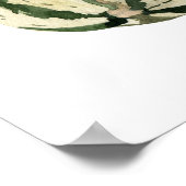 Poster Aquarelle Squash bio (Coin)