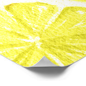 Poster Aquarelle Stand de citronnade personnalisé (Coin)