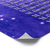 Poster Aquarelle Succulents Mariage pourpre Siège (Coin)