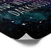 Poster Aquarelle tendance Starry Night Inspirational Cita (Coin)