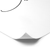 Poster Aquarelle tournesol Fête des mariées d'été Bienven (Coin)