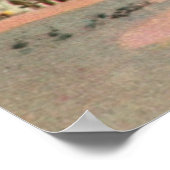 Poster Aquarelle vintage Palais des Doges de Venise (Coin)