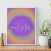 Aquarelle violette arc-en-ciel bonnes vitres
