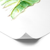 Poster Aquarelle Whimsical Roux Hummingbird attitude (Coin)