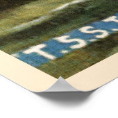 Poster Aquarelle White Star ligne TSS Titanic (Coin)