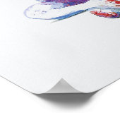 Poster Aquarelle Zen Dog I (Coin)