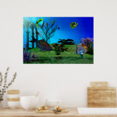 Poster Aquarium3D (Cuisine)