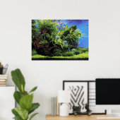 Poster Aquarium de l'Eau douce (Bureau à domicile)