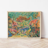 Poster Aquarium | Theo van Rysselberghe