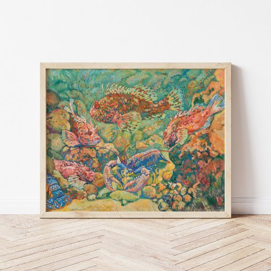 Poster Aquarium | Theo van Rysselberghe