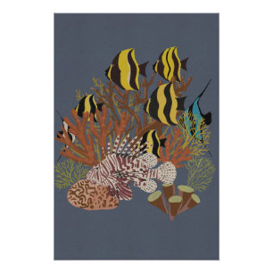 Poster Aquarium Vintage