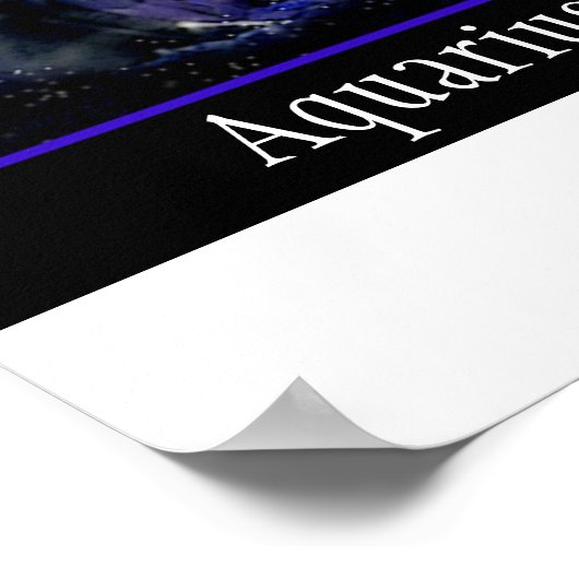 Poster Aquarius (Coin)