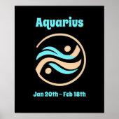 Poster Aquarius (Devant)