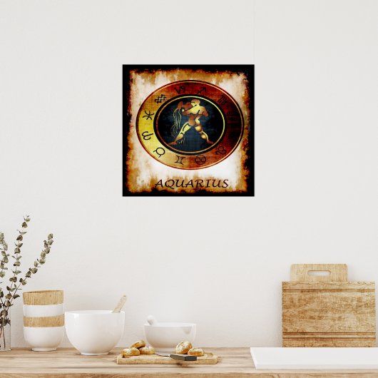 Poster Aquarius (Cuisine)