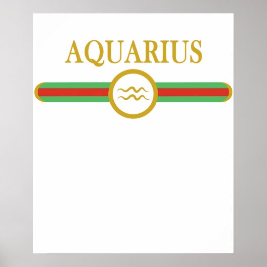 Poster Aquarius (Devant)