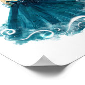 Poster Aquarius Constellation Poster, Minimalist Zodiac  (Coin)