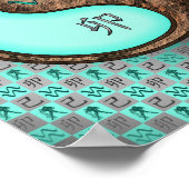 Poster Aquarius & Earth Rabbit (Coin)