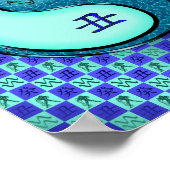 Poster Aquarius et Ox d'eau (Coin)