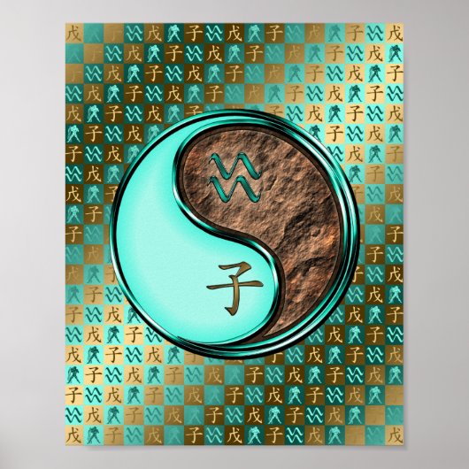 Poster Aquarius et Rat de la Terre (Devant)