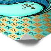 Poster Aquarius et Rat d'eau (Coin)