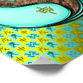 Poster Aquarius et singe de la Terre (Coin)