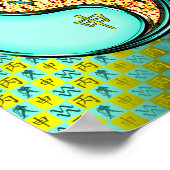 Poster Aquarius et singe du feu (Coin)