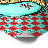 Poster Aquarius et Tigre de Feu (Coin)