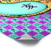 Poster Aquarius & Fire Boar (Coin)