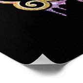 Poster Aquarius Girls Reine noire (Coin)