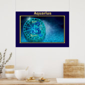 Poster Aquarius le porteur d'eau (Cuisine)