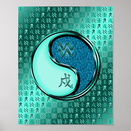 Poster Aquarius & Water Dog (Devant)