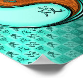 Poster Aquarius & Wood Dog (Coin)
